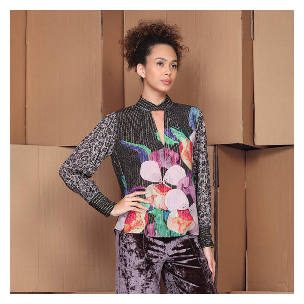 MADELIEF TIE TOP