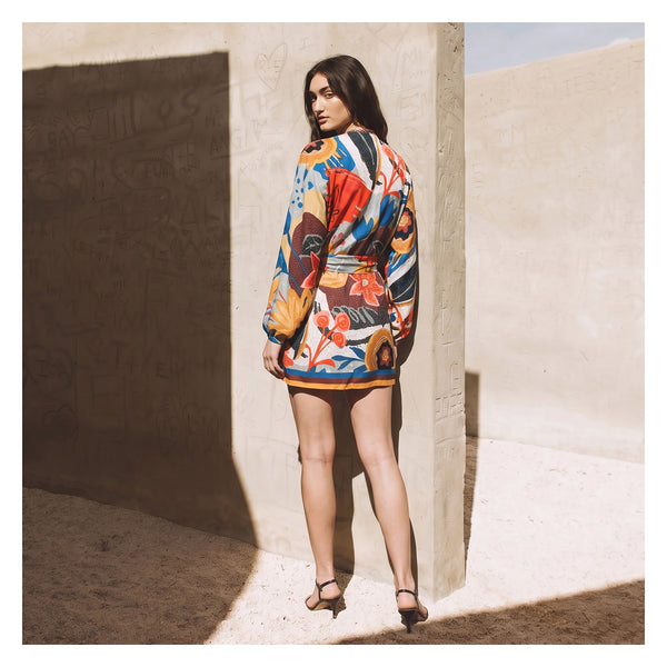GRISHA WRAP DRESS