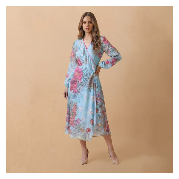 ORBEL WRAP DRESS