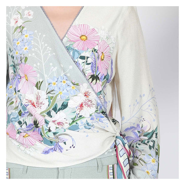 MARGET WRAP TOP