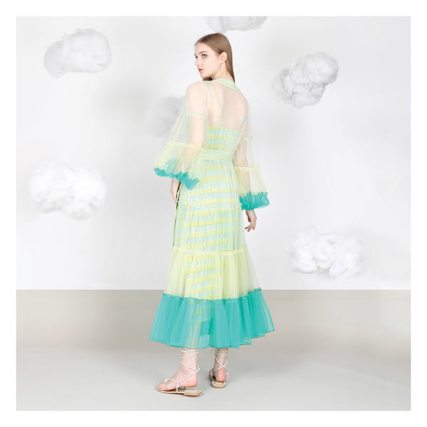 SUVENIA WRAP DRESS WITH CAMY