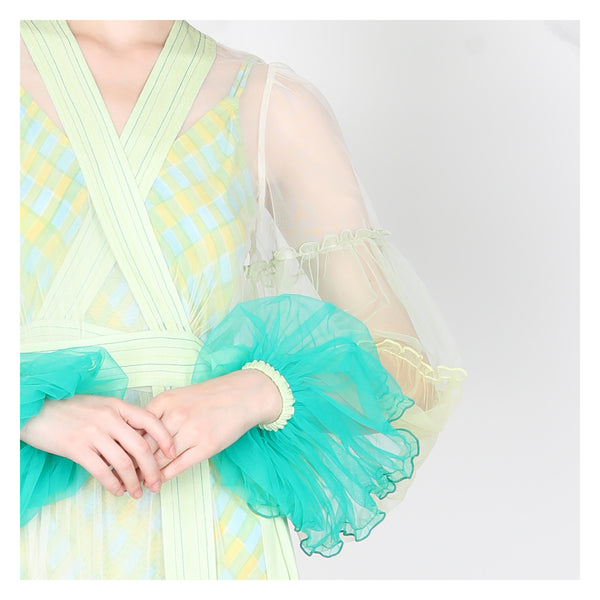 SUVENIA WRAP DRESS WITH CAMY