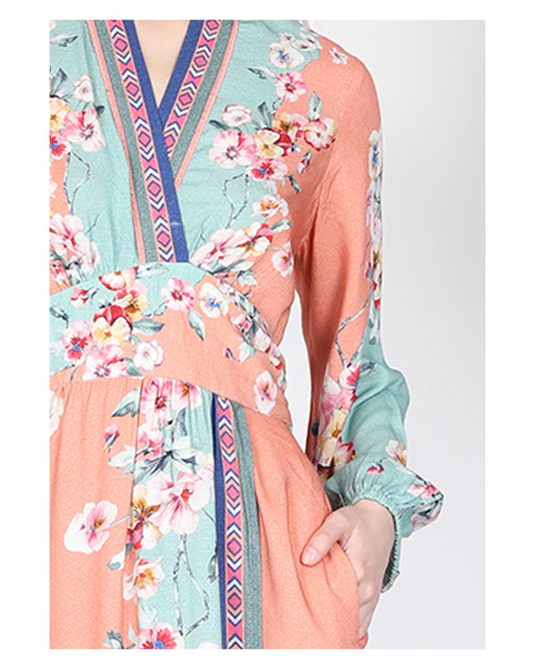 LATISHA WRAP DRESS