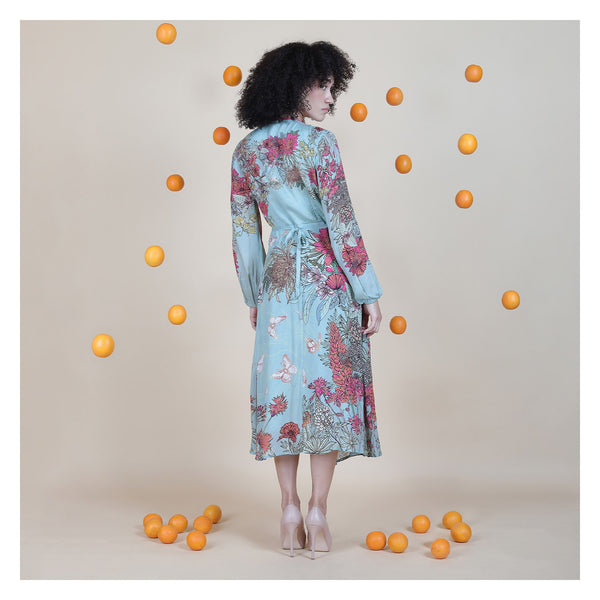 ORBEL WRAP DRESS