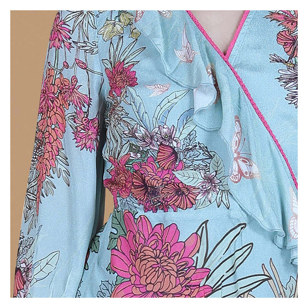 ORBEL WRAP DRESS