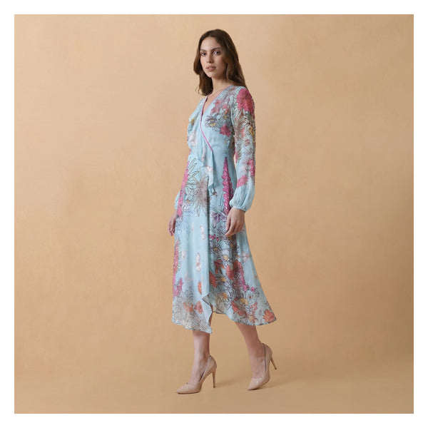 ORBEL WRAP DRESS