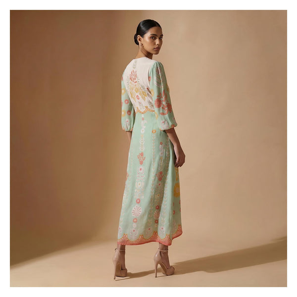 SAFREEN WRAP DRESS