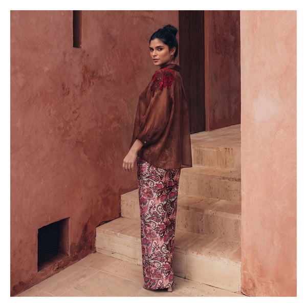 ALIYANA WIDELEG PANTS