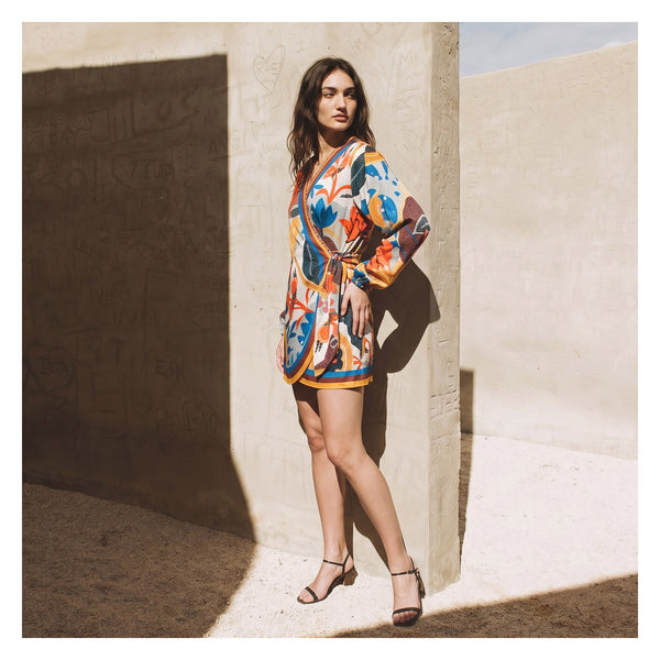 GRISHA WRAP DRESS